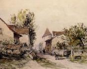 约翰巴托特琼坎 - Peasants Returning to the Farm